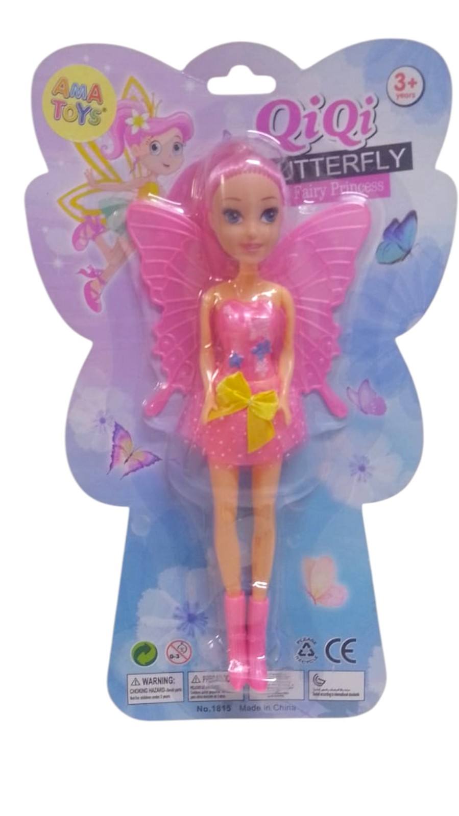 BONECA C/ASAS QIQI 